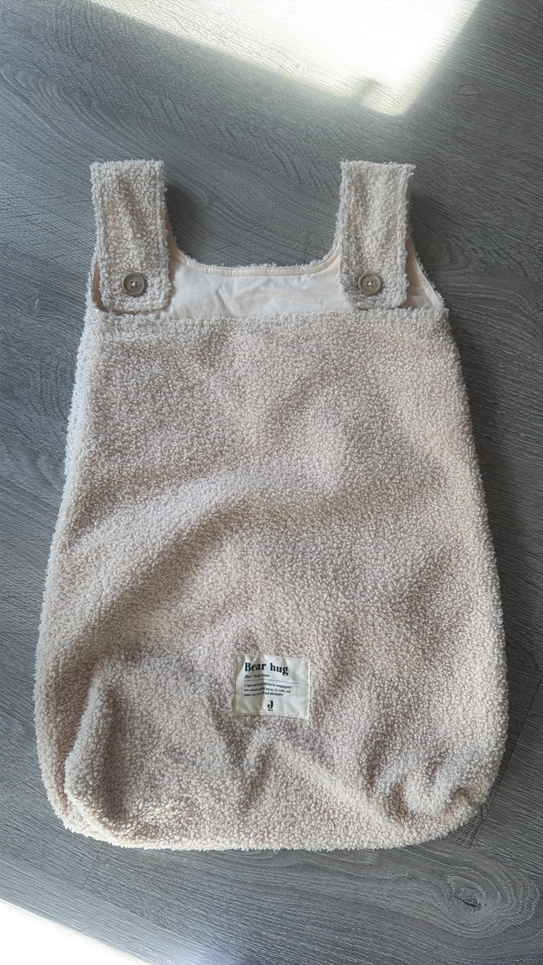 Boxzak Jollein teddy, Ophalen, Zo goed als nieuw
