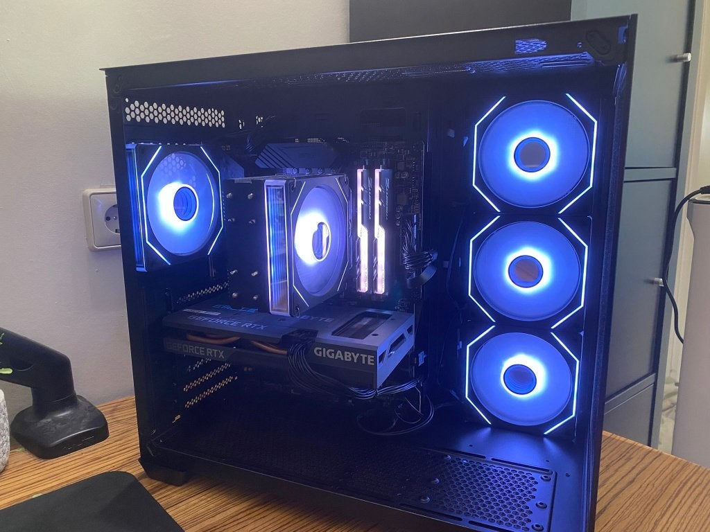 Gaming PC – Ryzen 5 5600G & RTX 3060 Ti, Ophalen, Zelf gebouwde pc, Zo goed als nieuw, Ryzen 5 5600g