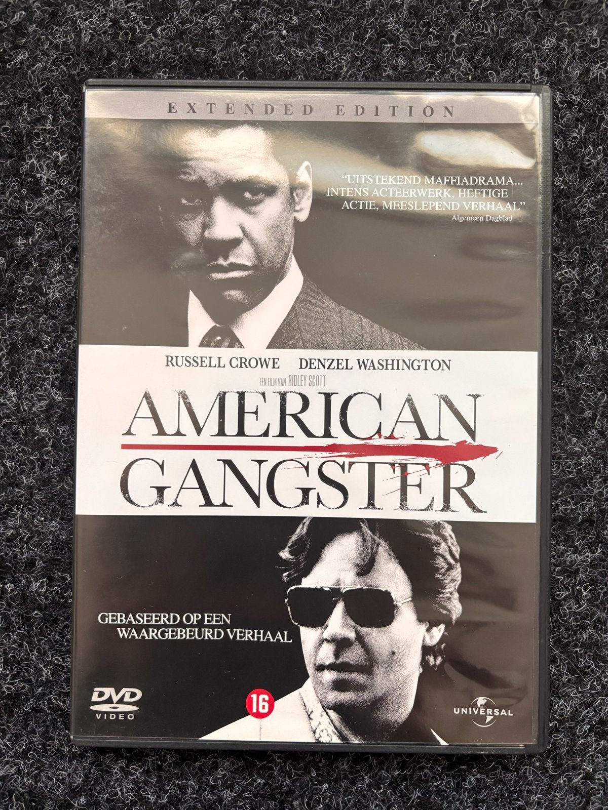 American Gangster - Extended Edition DVD, Maffia en Misdaad, Gebruikt, Vanaf 16 jaar, Speciale editie