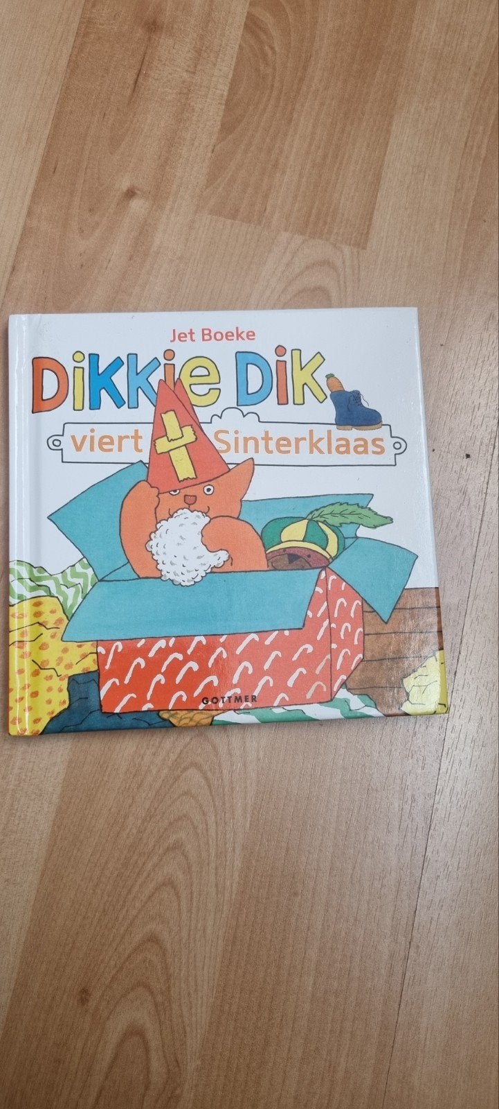 Dikkie Dik viert Sinterklaas - Jet Boeke, Ophalen of Verzenden, Zo goed als nieuw, Jet Boeke, Sprookjes