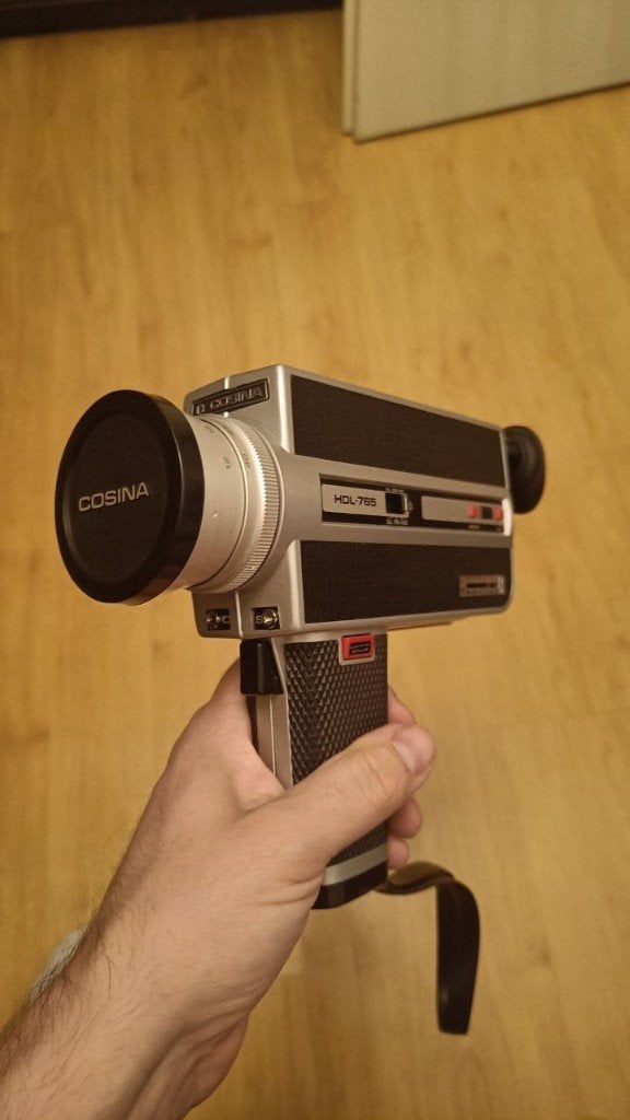 Vintage Cosina Macro HDL-765 Super 8 Filmcamera (Jaren 70), Ophalen of Verzenden, 8mm, Camera