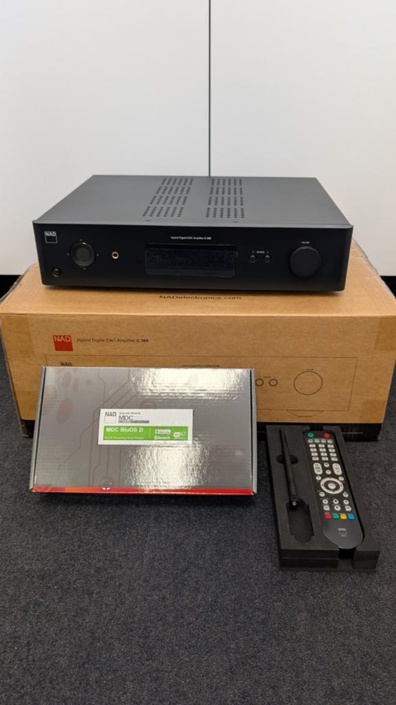 NAD C368 met MDC BluOS 2i Module, Ophalen, 120 watt of meer, Overige merken