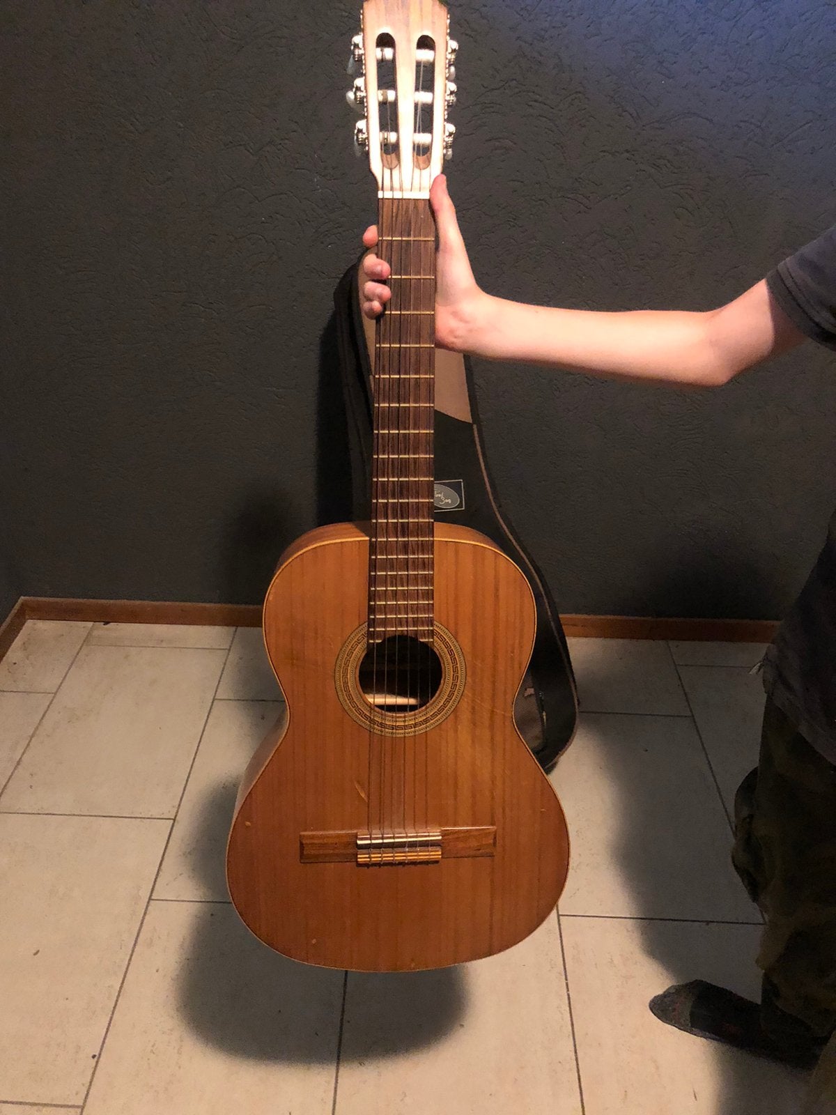 Gitaar maat 1/2 Granada, Ophalen, Zo goed als nieuw, Klassieke of Spaanse gitaar