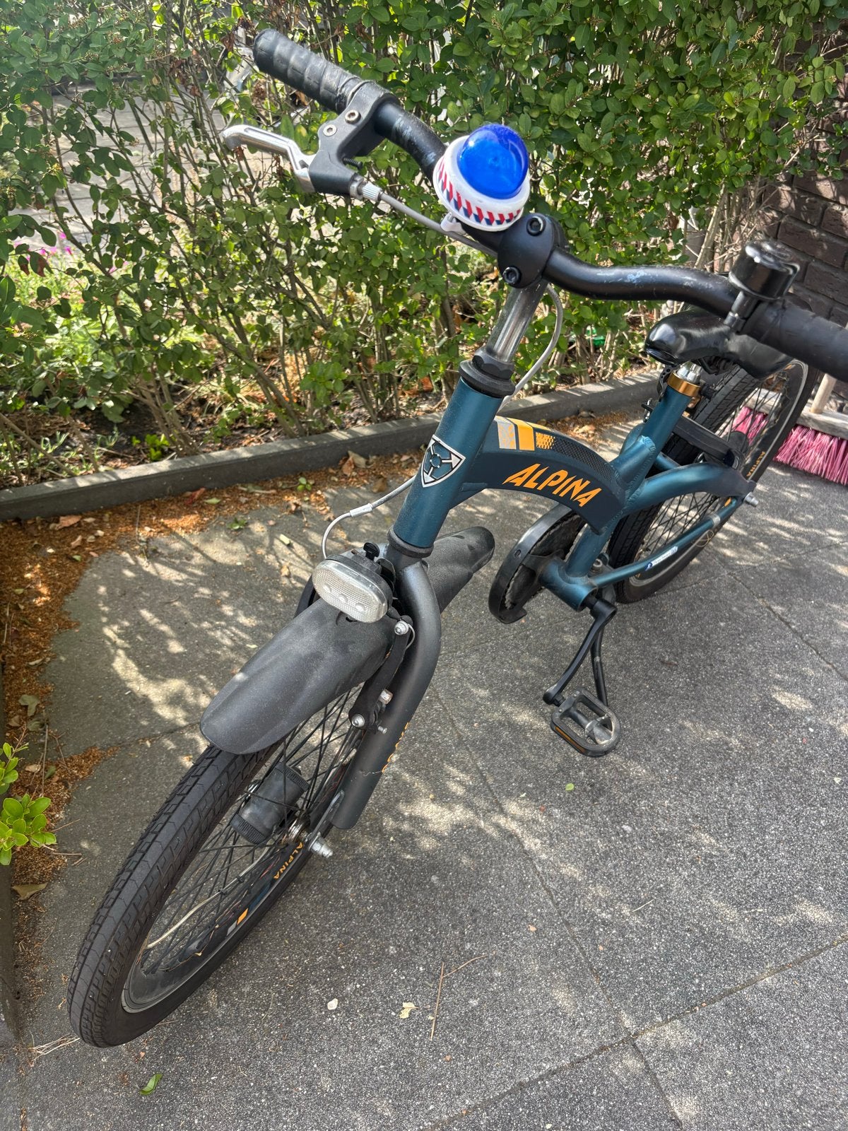Alpina kinderfiets 20 inch - Gebruikt, Fietsen en Brommers, Fietsen | Kinderfietsjes, Ophalen, Gebruikt, Terugtraprem, 16 tot 20 inch