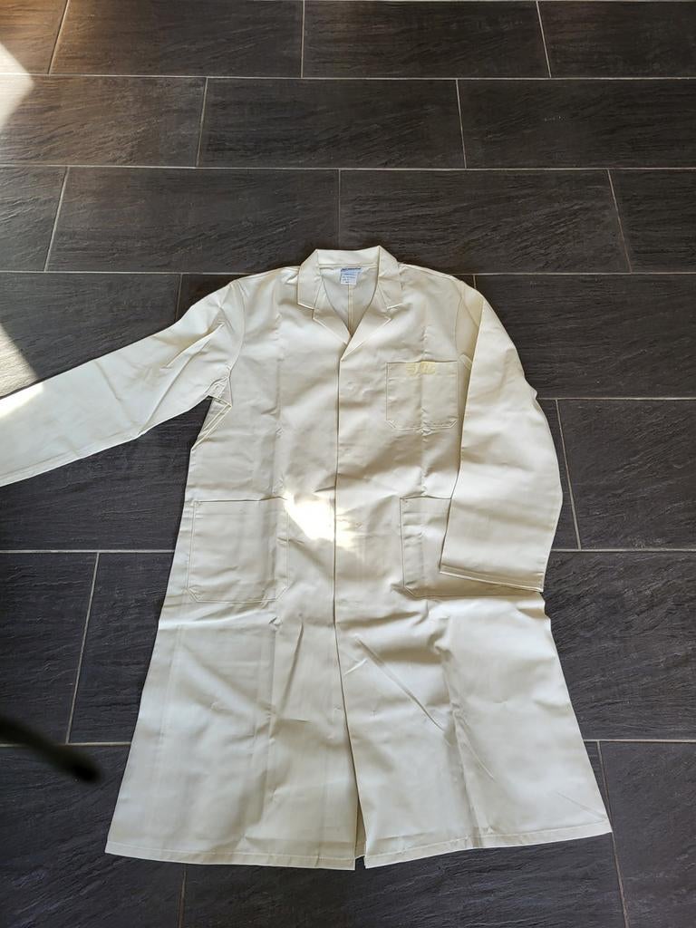 Beige  werkjas Alexandra, maat 56, Ophalen of Verzenden, Nieuw, Alexandra