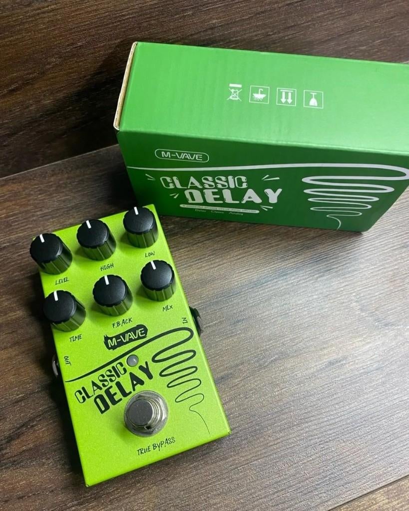 M-Vave Classic Delay, Muziek en Instrumenten, Effecten, Ophalen of Verzenden, Zo goed als nieuw, Delay of Echo