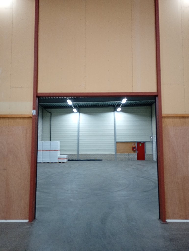 Handbediende Roldeur / Garagedeur / Overheaddeur 300x300, Doe-het-zelf en Verbouw, Deuren en Horren, Ophalen, Gebruikt, Garagedeur