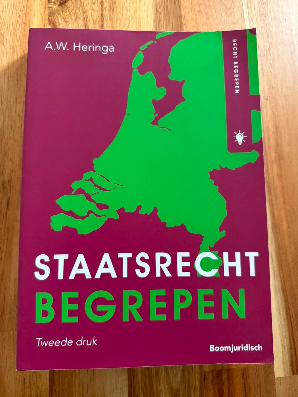 Staatsrecht begrepen - A.W. Heringa (Tweede druk), Boeken, Ophalen, Gamma, Zo goed als nieuw, HBO