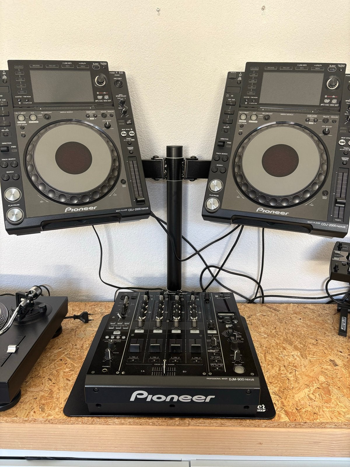 Pioneer DJ-set: 2x CDJ-2000 Nexus & DJM-900 Nexus, Ophalen, Zo goed als nieuw, Dj-set, Pioneer