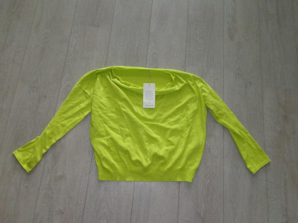 lime kleur damestruitje van Intuum, maat XL, Kleding | Dames, Truien en Vesten, Ophalen of Verzenden, Nieuw, Maat 46/48 (XL) of groter