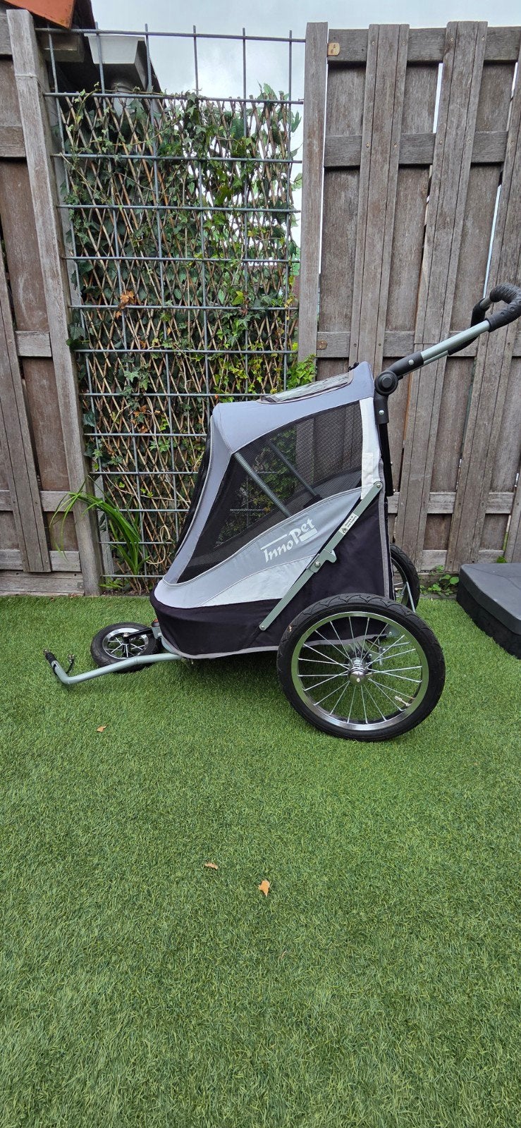 Innopet hondenbuggy en hondenfietskar sporty deluxe, Ophalen, Hondenkar