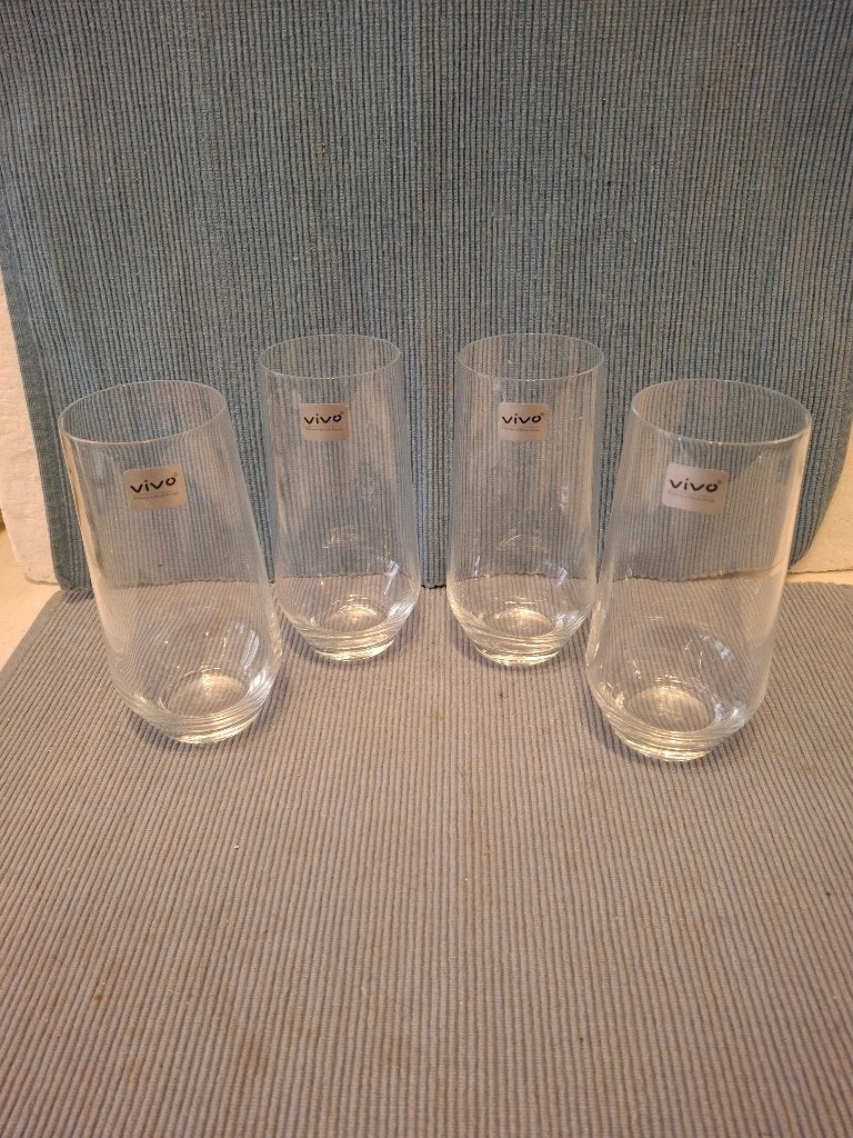 Vivo - Villeroy & Boch - 8 longdrinkglazen, Glas of Glazen, --, Villeroy & Boch, Ophalen of Verzenden