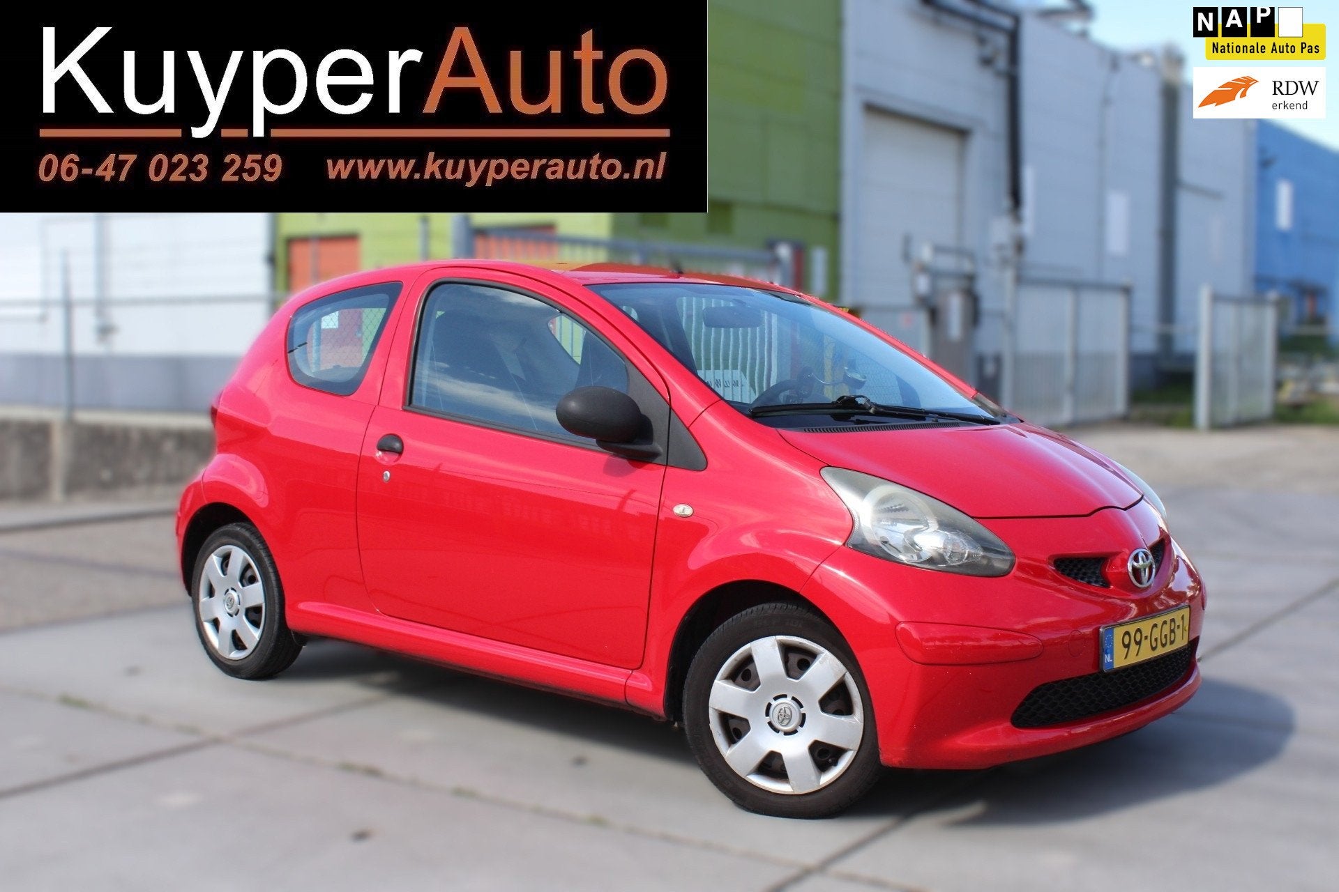 Toyota Aygo 1.0-12V, Voorwielaandrijving, Gebruikt, 4 stoelen, Metallic lak