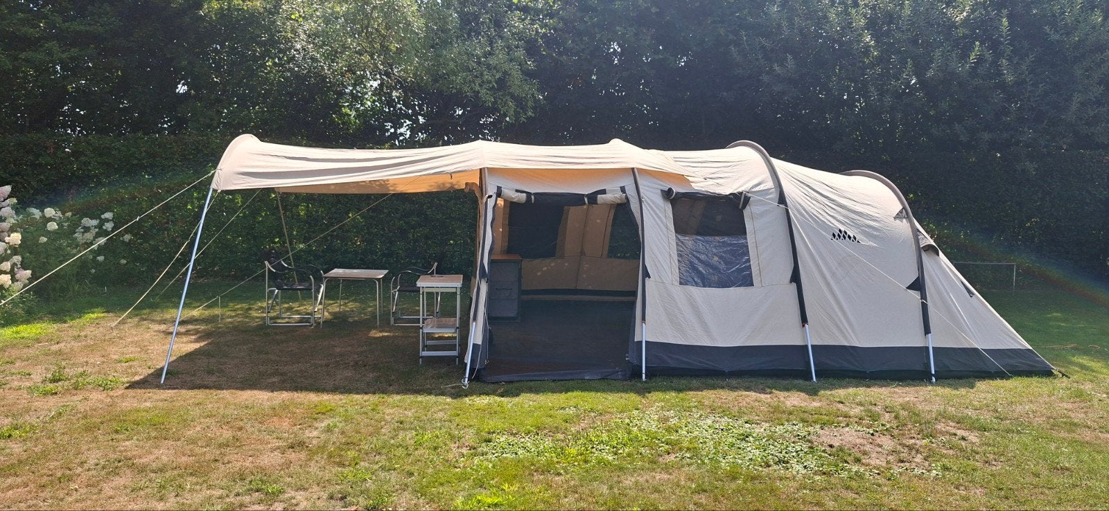 'Obelink Familia 6' tent, Caravans en Kamperen, Tenten, Ophalen, Gebruikt, Tot en met 6