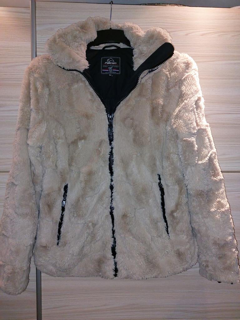 Teddyjas merk Falcon maat M, Ophalen, Zo goed als nieuw, Maat 38/40 (M), Blauw