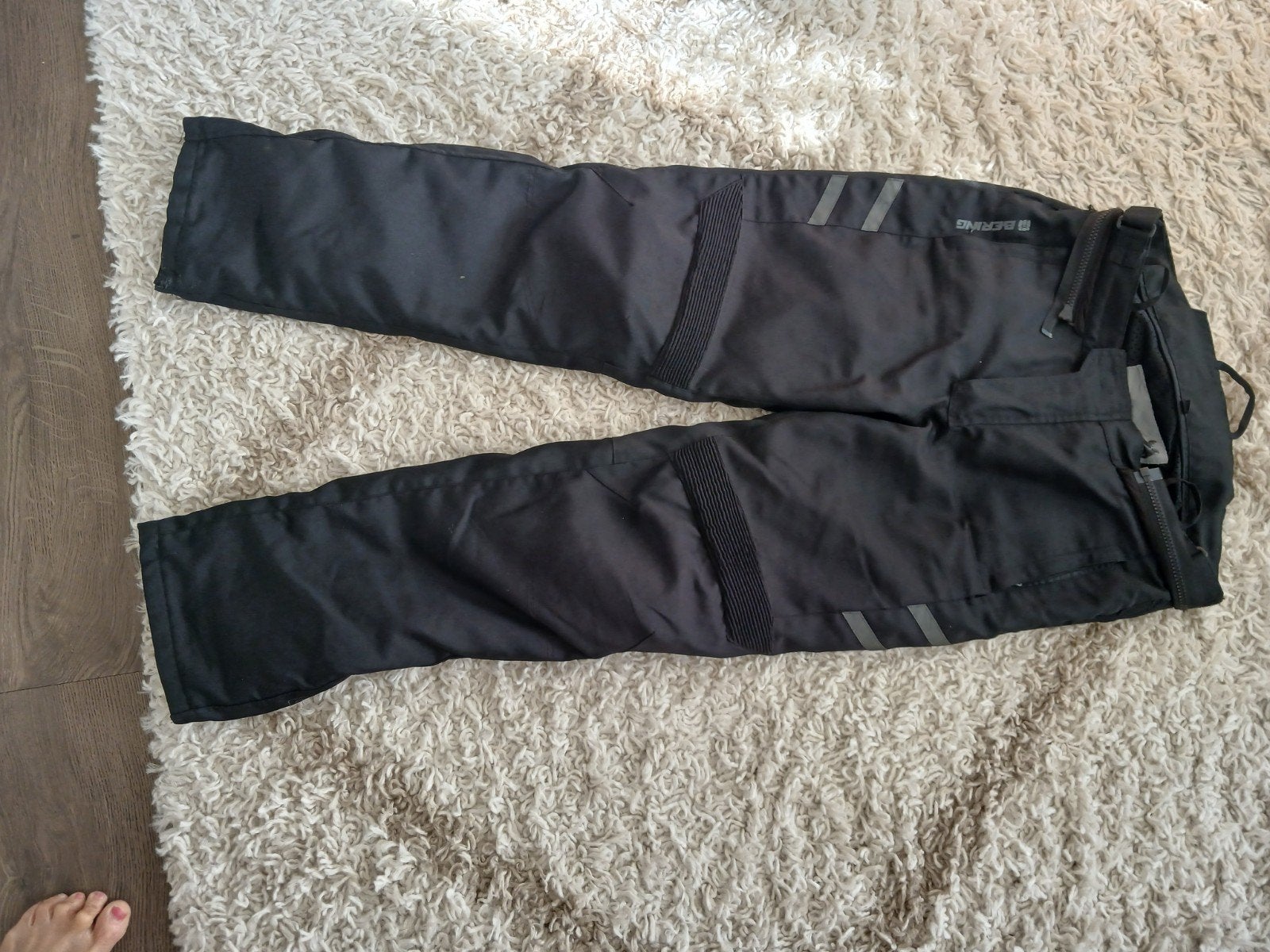 BERING motorbroek, maat L 42/44, met ritsen, Motoren, Kleding | Motorkleding, Ophalen of Verzenden, Tweedehands, Broek | textiel