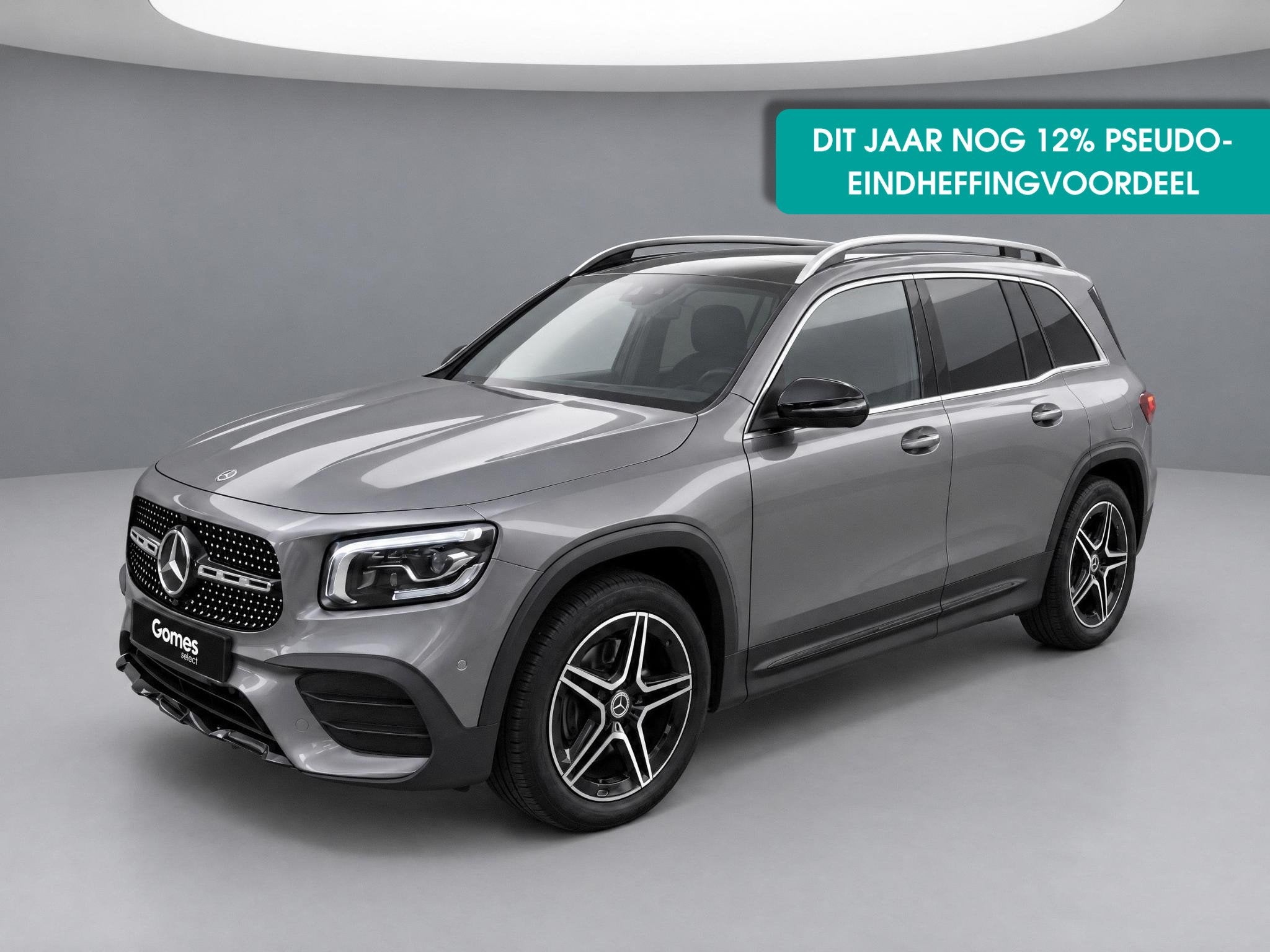 Mercedes-Benz GLB 200 AMG Line | Panoramadak | Sfeerverlicht, Auto's, 4 cilinders, Leder en Stof, 163 pk, Origineel Nederlands