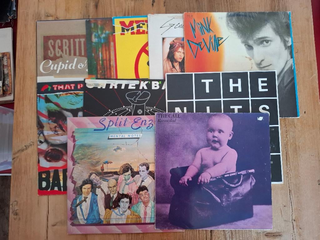 Alternatieve / New Wave LP’s (10 stuks), Ophalen, 1980 - 1989, Gebruikt, 12 inch