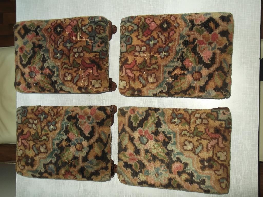 4 Oude voetenbankjes, Antiek en Kunst, Ophalen