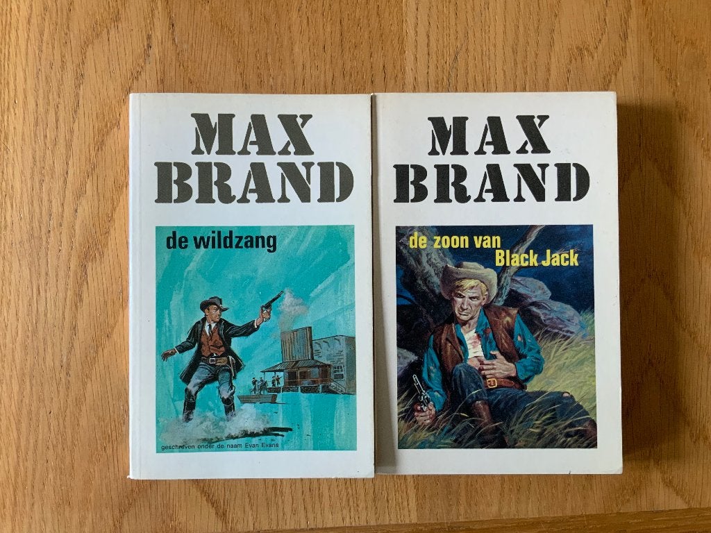 Max Brand, de wildzang en de zoon van black jacj, Boeken, Ophalen of Verzenden, Gelezen, Max Brand