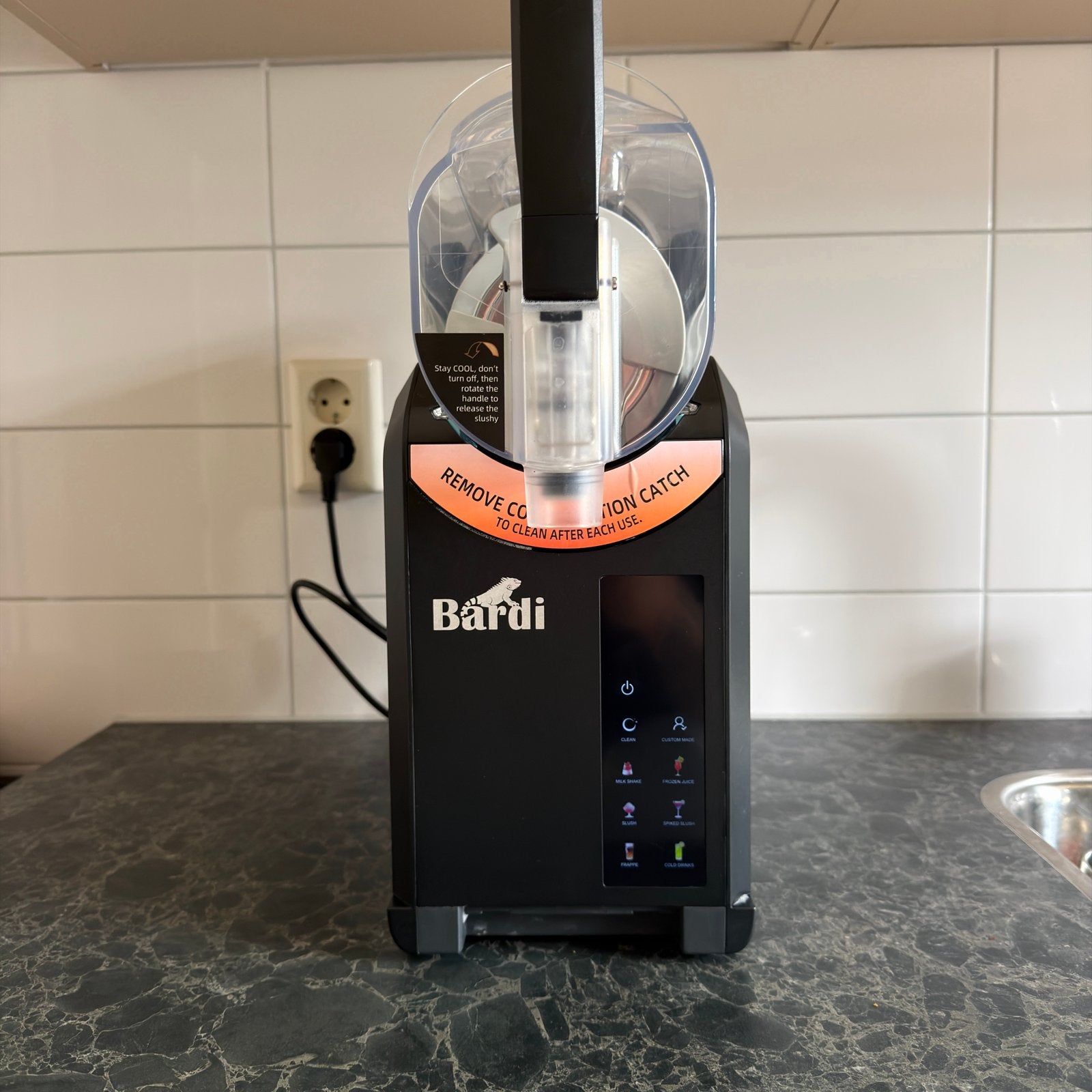 Bardi Slushmachine / Slushy Maker - Zo goed als nieuw, 2 tot 3 liter, Ophalen of Verzenden, Zo goed als nieuw, 1 snelheid