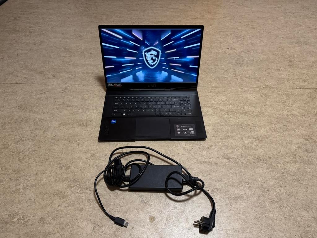 MSi Stealth GS77 12UGS (Zie beschrijving), Met videokaart, 2 tot 3 Ghz, Ophalen of Verzenden, Zo goed als nieuw