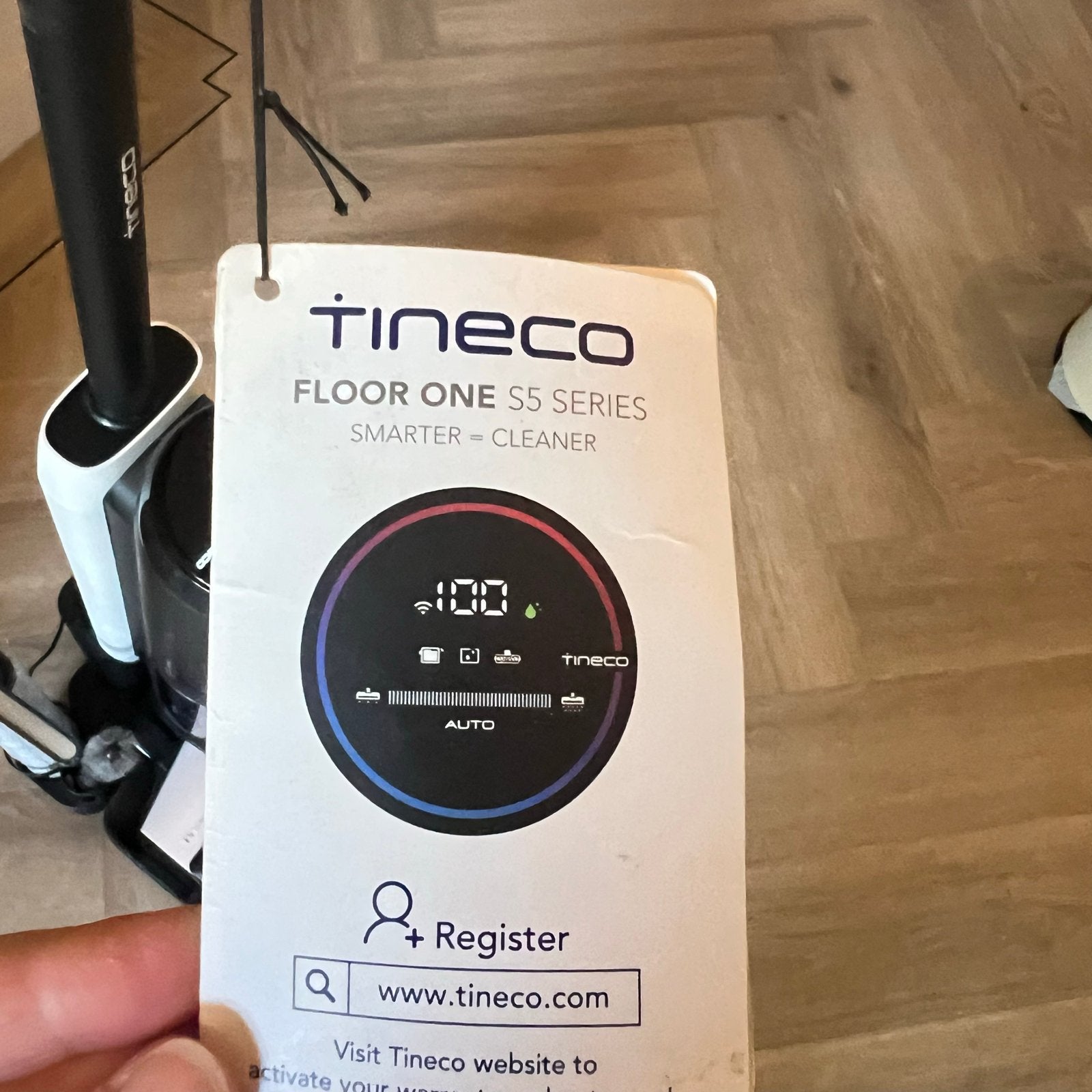 Tineco Floor One S5 Series - Slimme Vloerreiniger, Combi-reiniger, Draadloos, Ophalen of Verzenden, Zo goed als nieuw