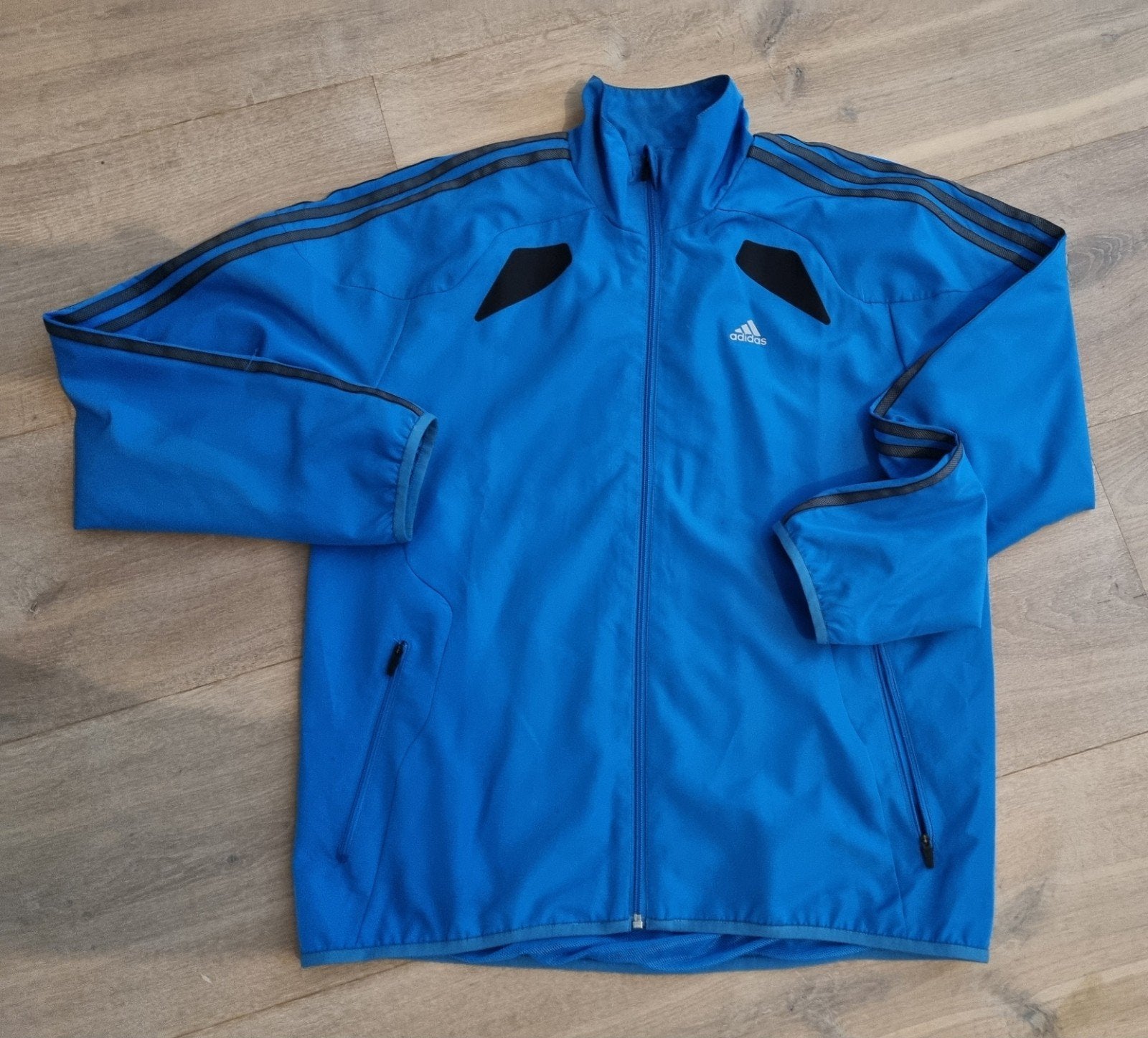 blauw ADIDAS climacool jack mt M, zgan, Overige typen, Ophalen of Verzenden, Zo goed als nieuw, Adidas