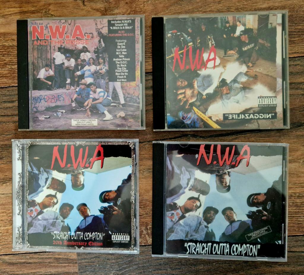 N.W.A. CD Collectie: Straight Outta Compton & Meer, Cd's en Dvd's, Ophalen of Verzenden, 1985 tot 2000, Gebruikt