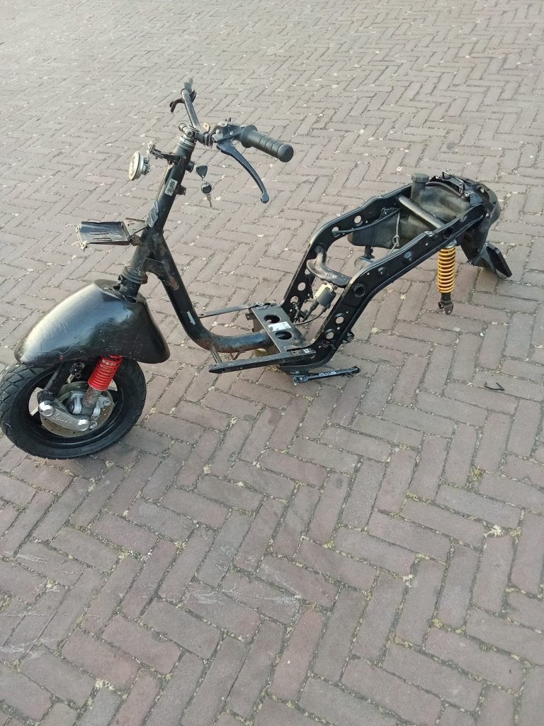 Zip type 3 frame zonder wok bj 2005, Ophalen, Piaggio, Tweetakt, Gebruikt
