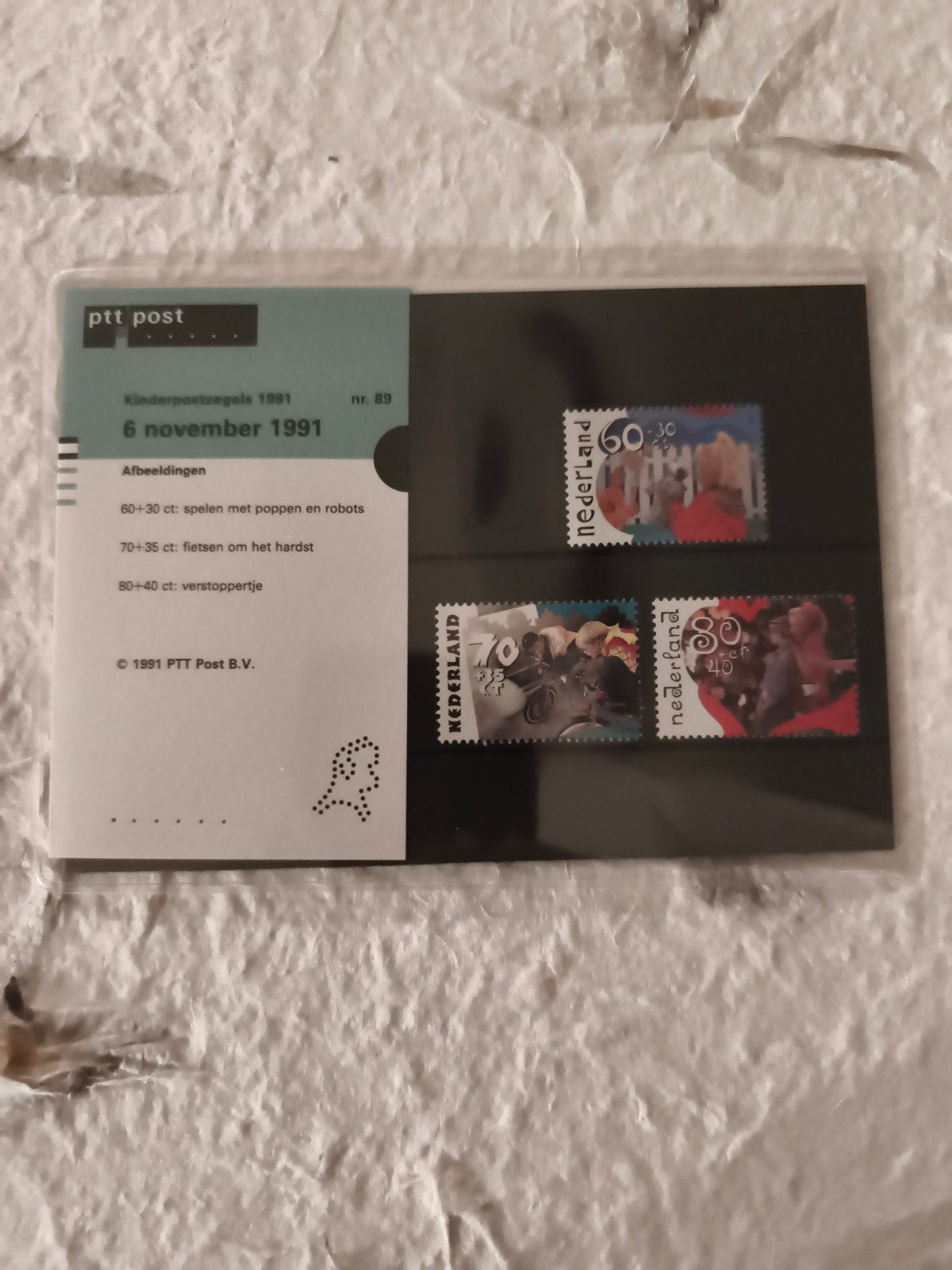 Kinderpostzegels 1991 - Buiten Spelen, Ophalen of Verzenden, Na 1940, Postfris