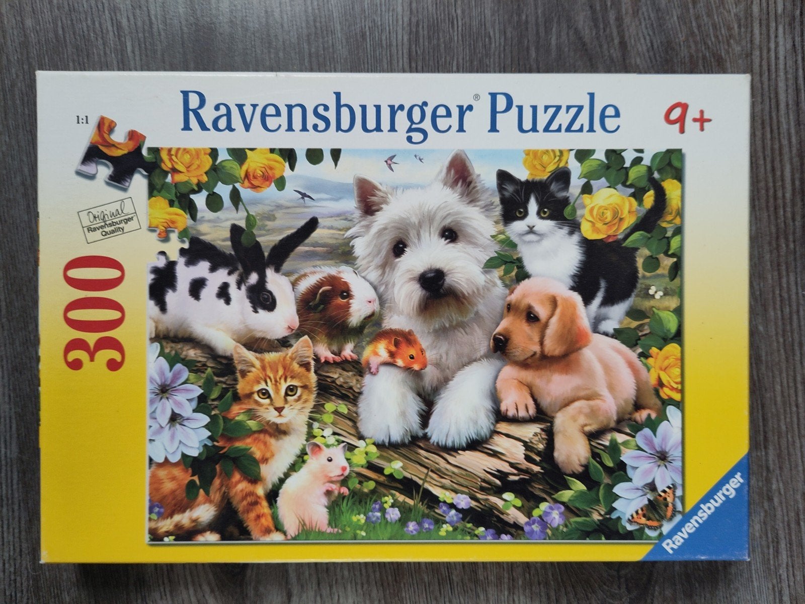 Ravensburger Legpuzzel 300 Stukjes - Dieren Vrienden, Hobby en Vrije tijd, Ophalen of Verzenden, Minder dan 500 stukjes, Gebruikt