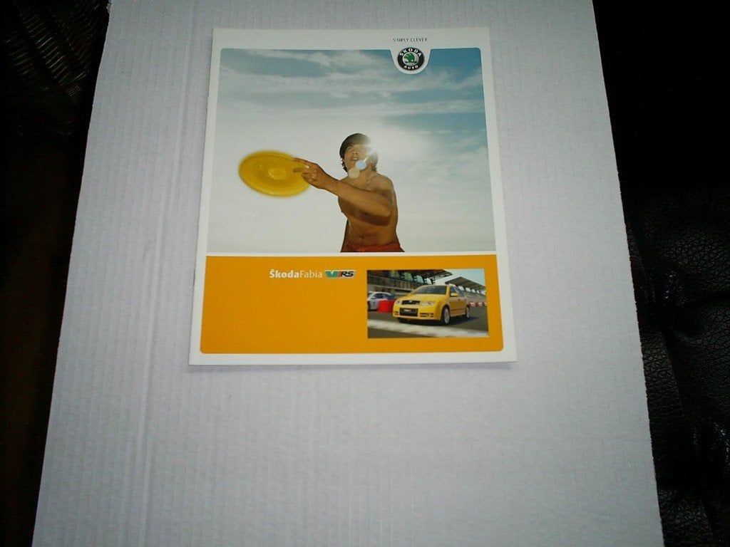 Skoda Fabia RS [ 10 / 2004 8 pag. Duits ], Ophalen of Verzenden, Zo goed als nieuw, Overige merken