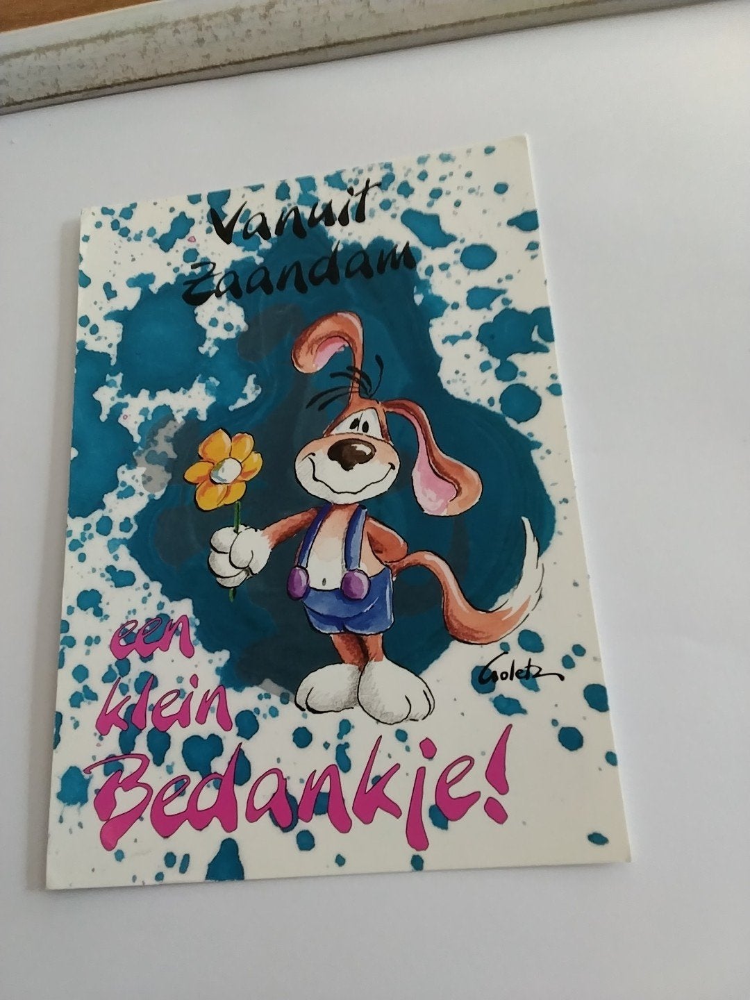 Vanuit Zaandam een klein bedankje city card, Ophalen of Verzenden