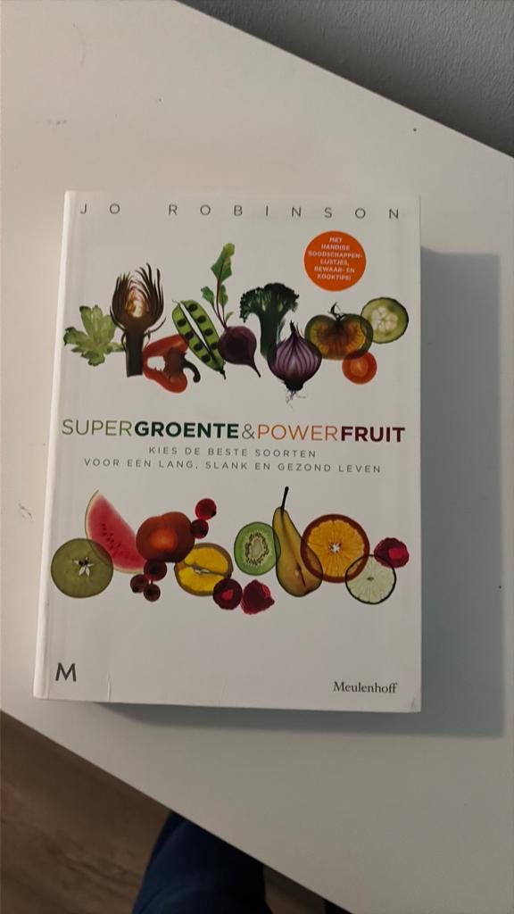 Jo Robinson - Supergroente en powerfruit, Boeken, Italië, Ophalen of Verzenden, Zo goed als nieuw, Jo Robinson