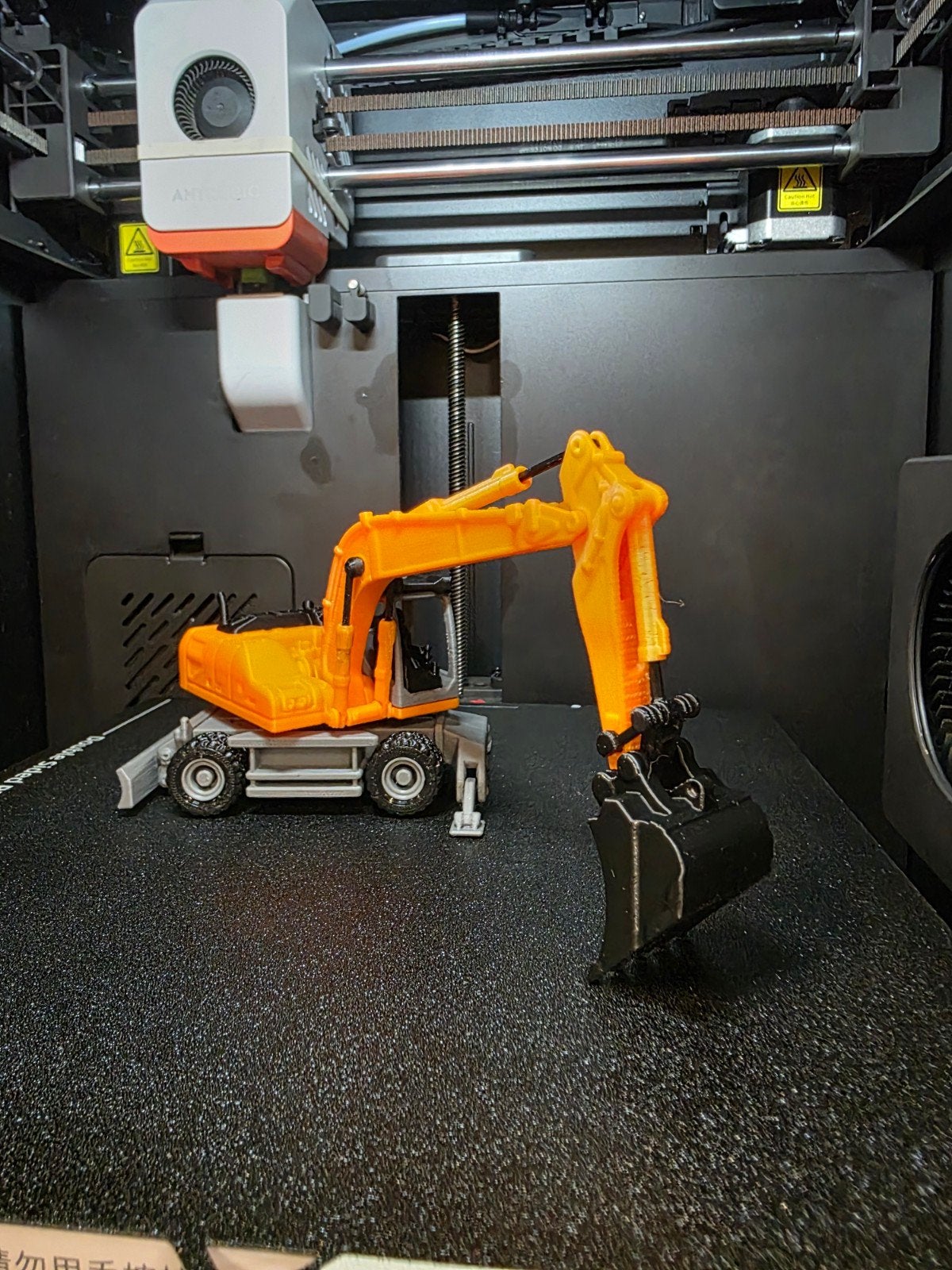 3D Geprinte Graafmachine - Speelgoed of Model, Custom 3D Print, Nieuw, Ophalen of Verzenden, Filament