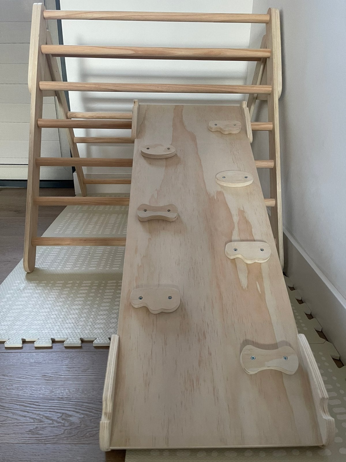 Montessori klimrek, Ophalen of Verzenden, Zo goed als nieuw, Duw- of Trekspeelgoed