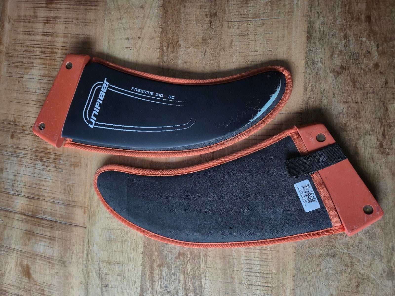 4x Unifiber Freeride G10 30cm vinnen, Watersport en Boten, Ophalen of Verzenden, Zo goed als nieuw, Unifiber, Overige typen