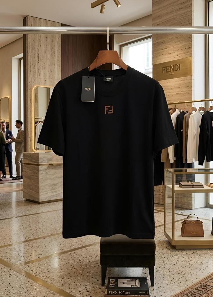 FENDI geborduurd logo tshirt, Ophalen of Verzenden, Nieuw