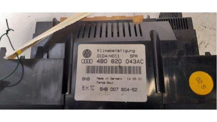 Kachel Bedieningspaneel van een Audi A6, Gebruikt, -, -, -