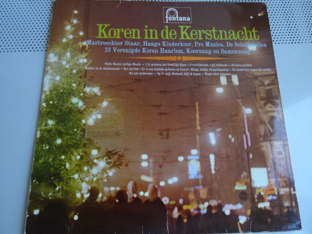 Koren in de kerstnacht met o.a.koninklijke zangvereniging de, Ophalen of Verzenden, Zo goed als nieuw, Kerst