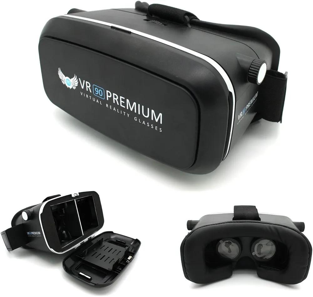 Vr brillen( Vr 90 Premium), Spelcomputers en Games, Virtual Reality, Ophalen of Verzenden, Zo goed als nieuw, VR-bril, Telefoon