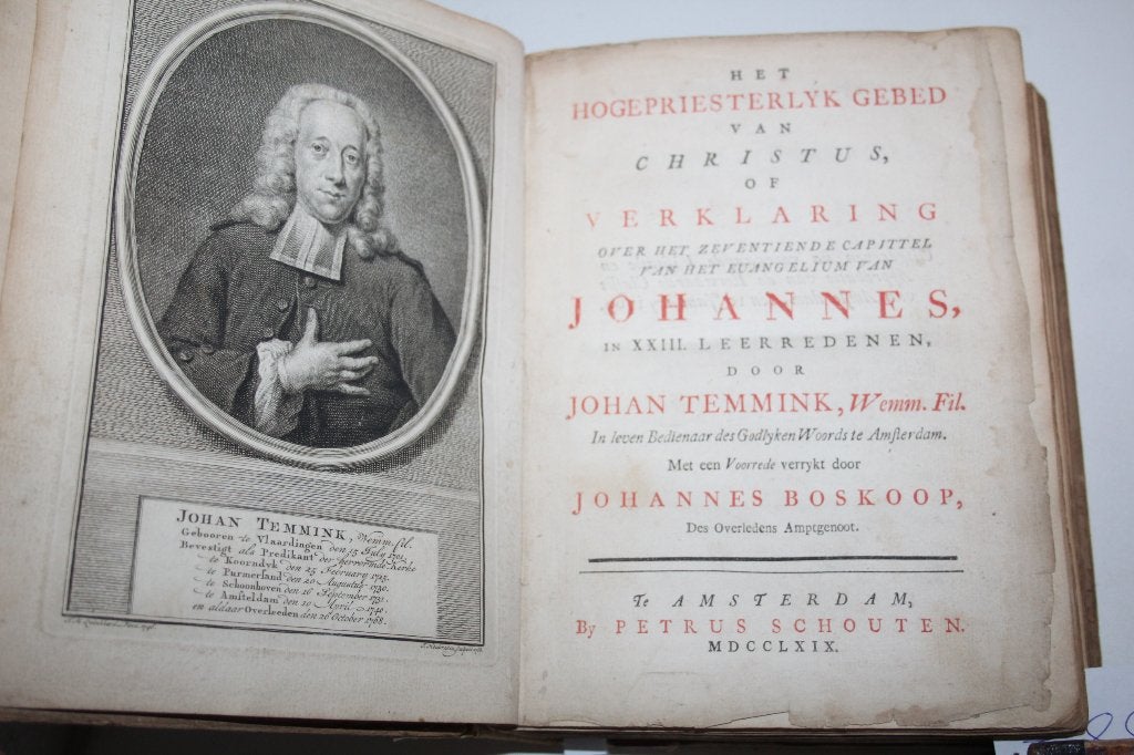 J. Temmink - Hogepriesterlyk gebed + Lykrede J. Boskoop, Ophalen of Verzenden