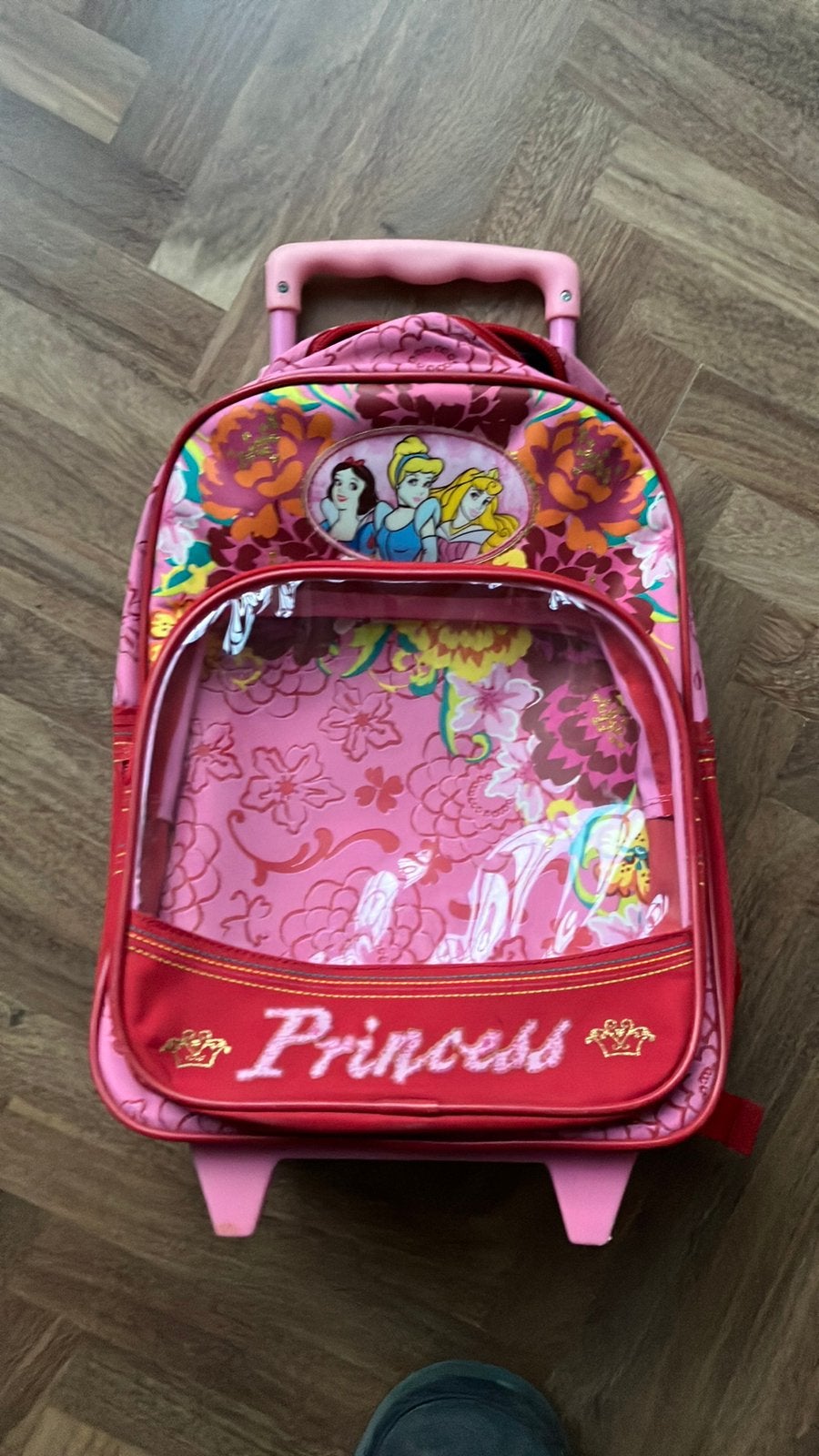 Disney rolkoffertje rugzakje, Ophalen, Minder dan 30 cm, Rugtas, Zo goed als nieuw