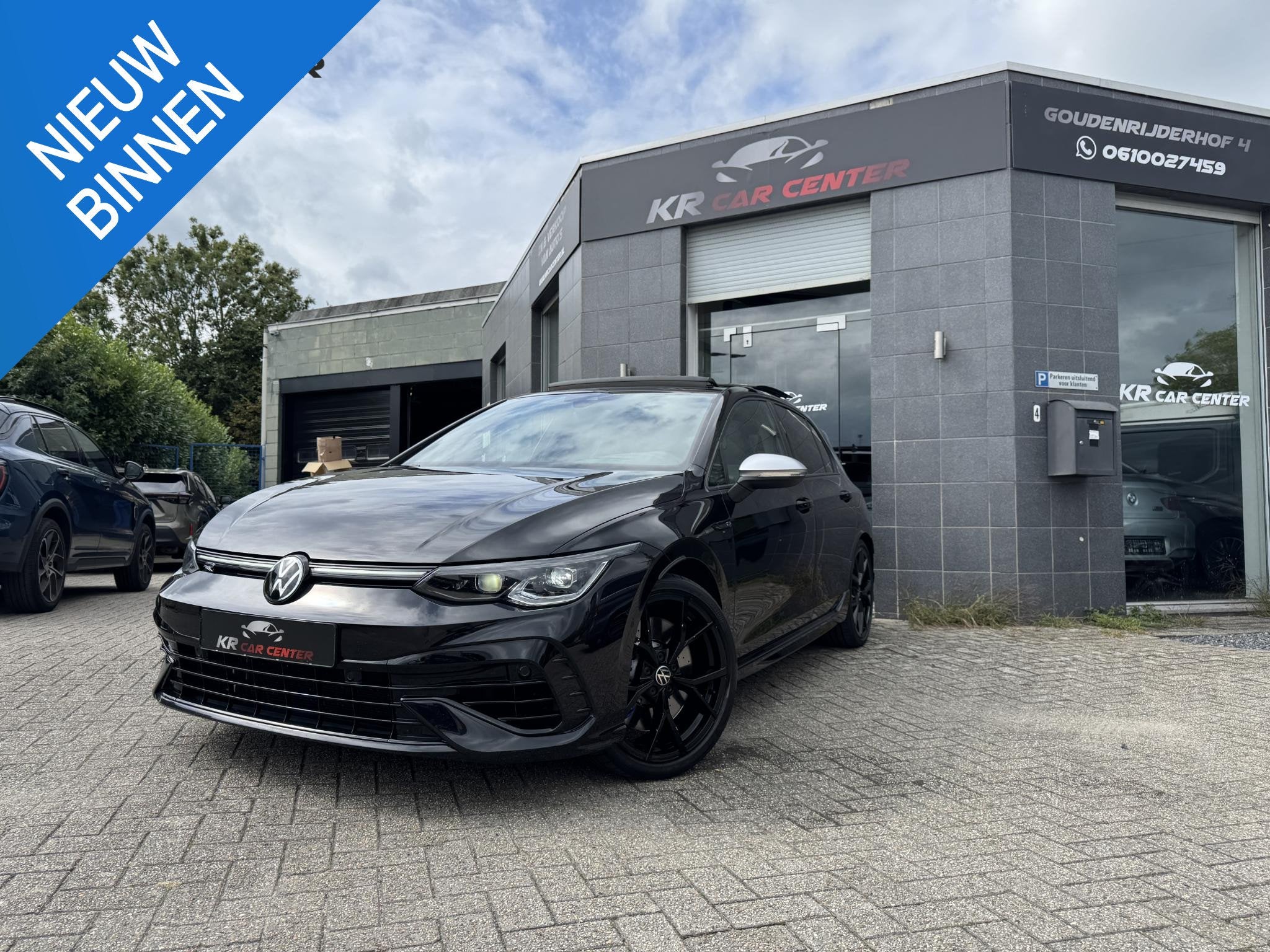 Volkswagen Golf 2.0 TSI R 4M Performance 333PK PANO-H&K-IQ L, Stof, Gebruikt, Euro 6, 4 cilinders