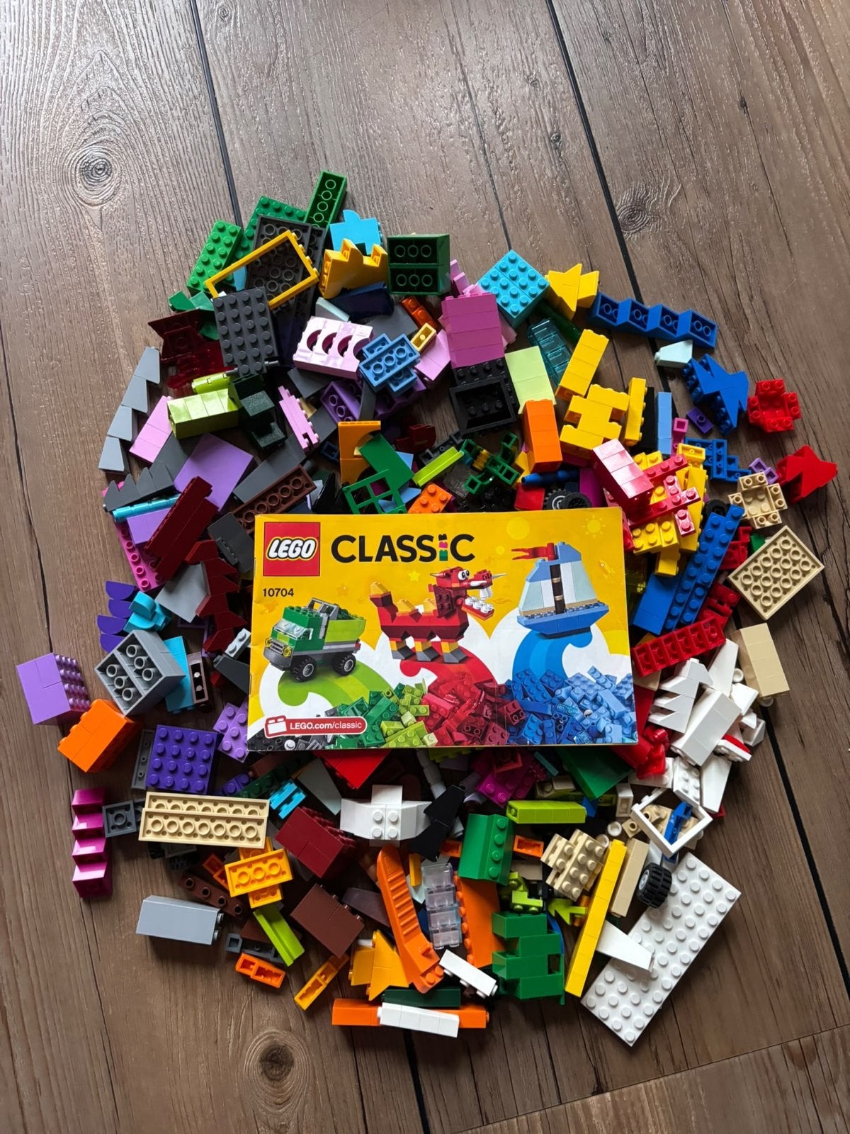 LEGO Classic 10704 - Creatieve Bouwdoos (mist blokjes), Ophalen of Verzenden, Gebruikt, Overige merken
