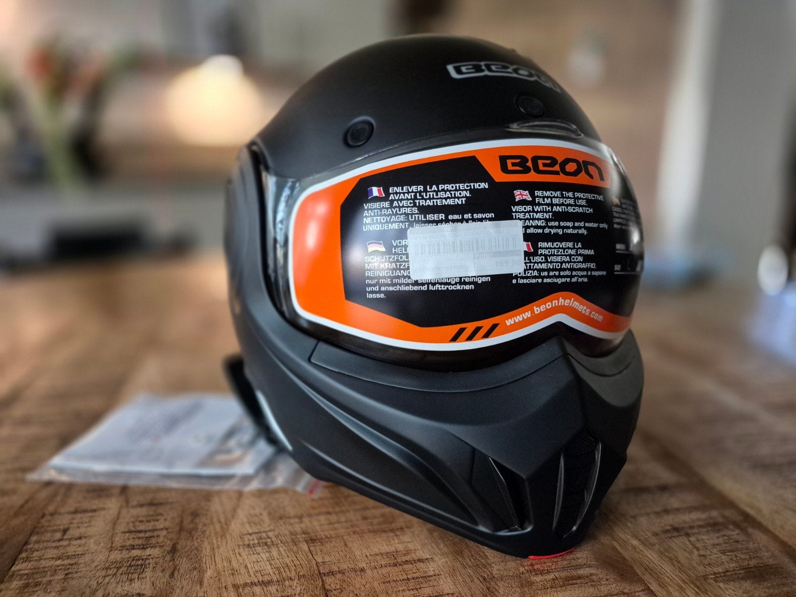 Gloednieuwe Beon Stratos Helm ️!, Ophalen, Nieuw met kaartje, L, Overige merken