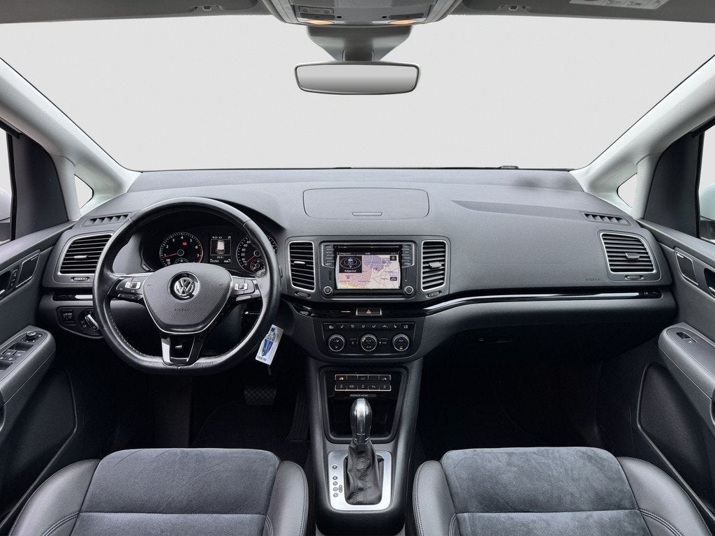 Volkswagen Sharan 2.0 TSI Highline | Trekhaak | Dynaudio | X, Auto's, Volkswagen, Gebruikt, 7 stoelen, Wit, 14 km/l