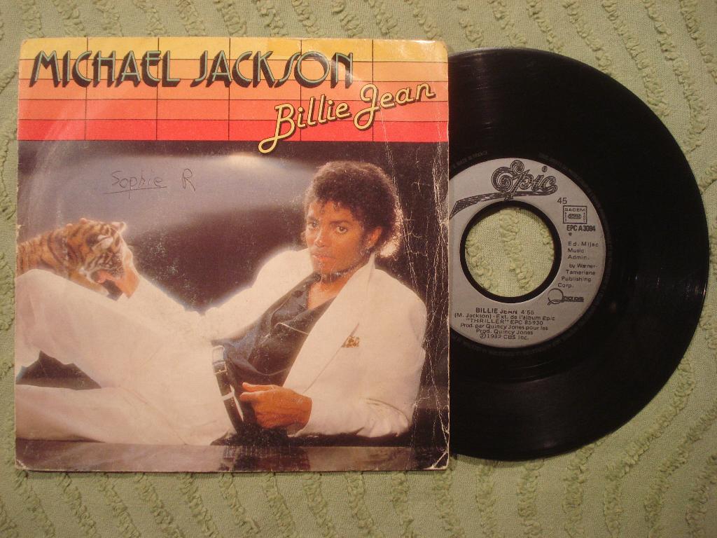 Michael Jackson 7" Vinyl Single: ‘Billie Jean‘ (Frankrijk), Cd's en Dvd's, Vinyl Singles, Gebruikt, 7 inch, Single, Ophalen of Verzenden
