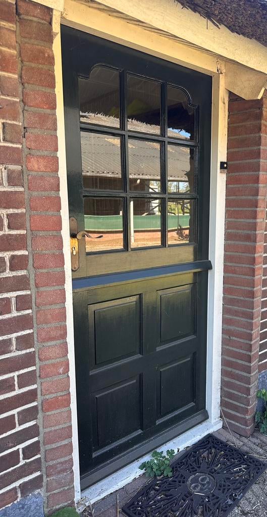 Boeren voordeur, Doe-het-zelf en Verbouw, Ophalen, Gebruikt, 80 tot 100 cm, Minder dan 200 cm